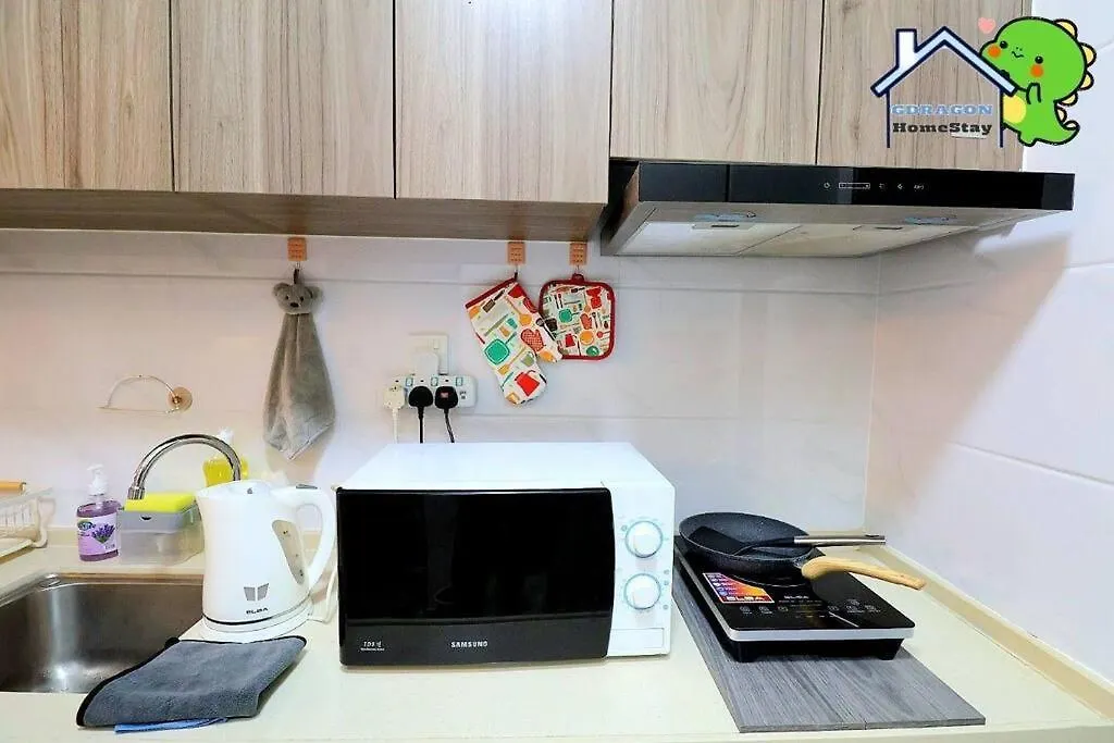 Appartamento Central Park Lovely Cozy Studio Balcony By Gdragon Homestay Johor Bahru